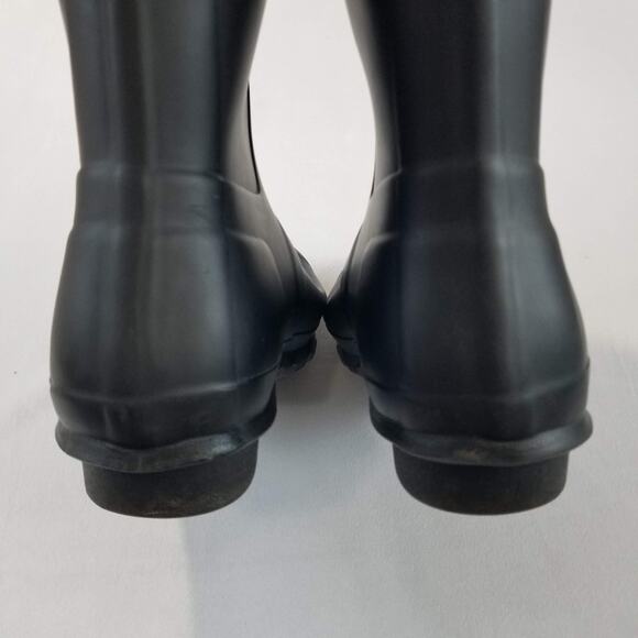 Hunter Boots Original Short Rain Boots Womens Size 9 Waterproof Rubber Shoes - Picture 10 of 11